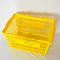 Red Blue Yellow Gray Plastic Supermarket Shopping Basket Double Handles
