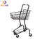 Double Layers Supermarket Shopping Trolley For Grocery 100KG Loading