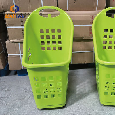 60 And 70L Supermarket Customized Large Volume Durable Shopping Trolley Basket For Supermarket