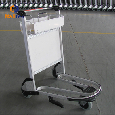 Aluminum Alloy Airport Trolley For Airport With Three Wheels