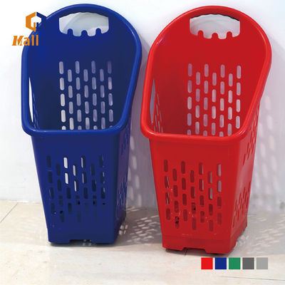 70L Supermarket Customized Large Volume Durable Shopping Basket For Supermarket