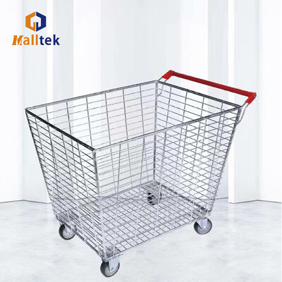Heavy Duty Logistics Trolley Metal Rolling Container Suitable For Warehouse And Supermarket Picking And Inventory Tasks